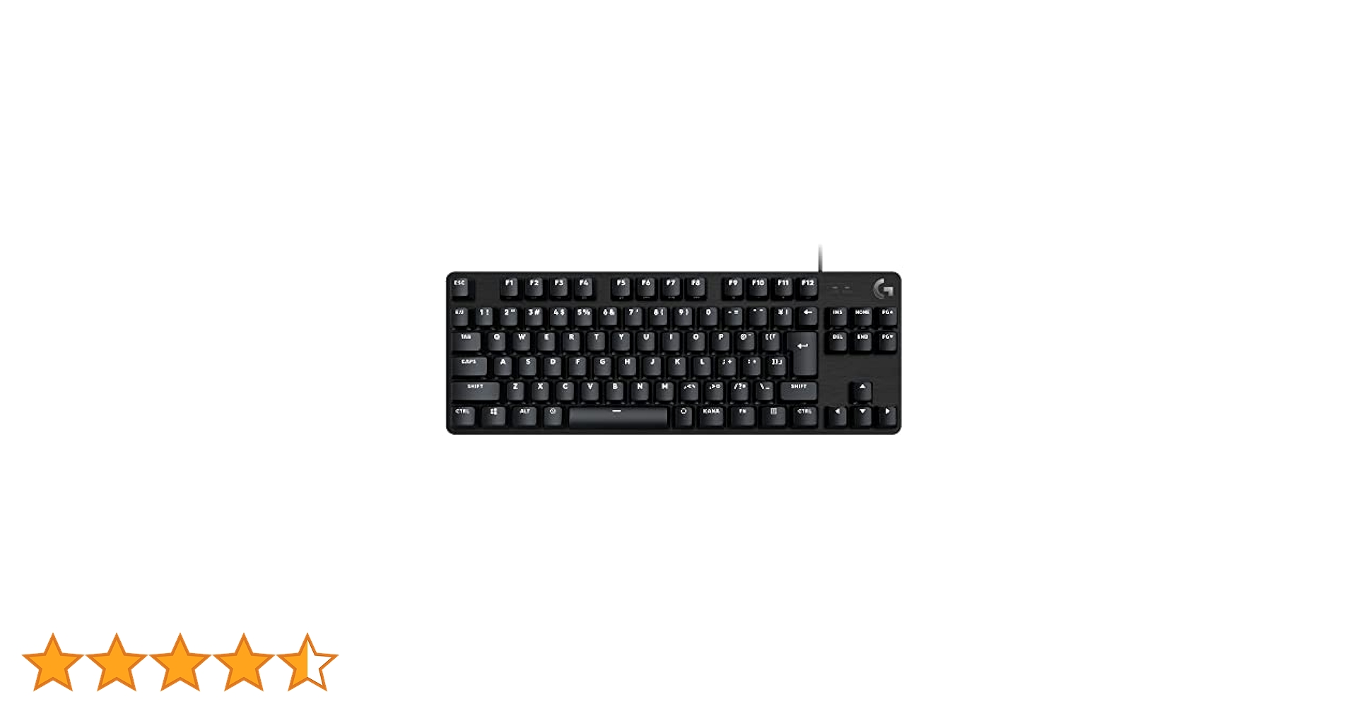 Logitech G412 TKL SE テンキーレスキーボード Logitech G412 TKL SE Gaming Mechanical Keyboard english